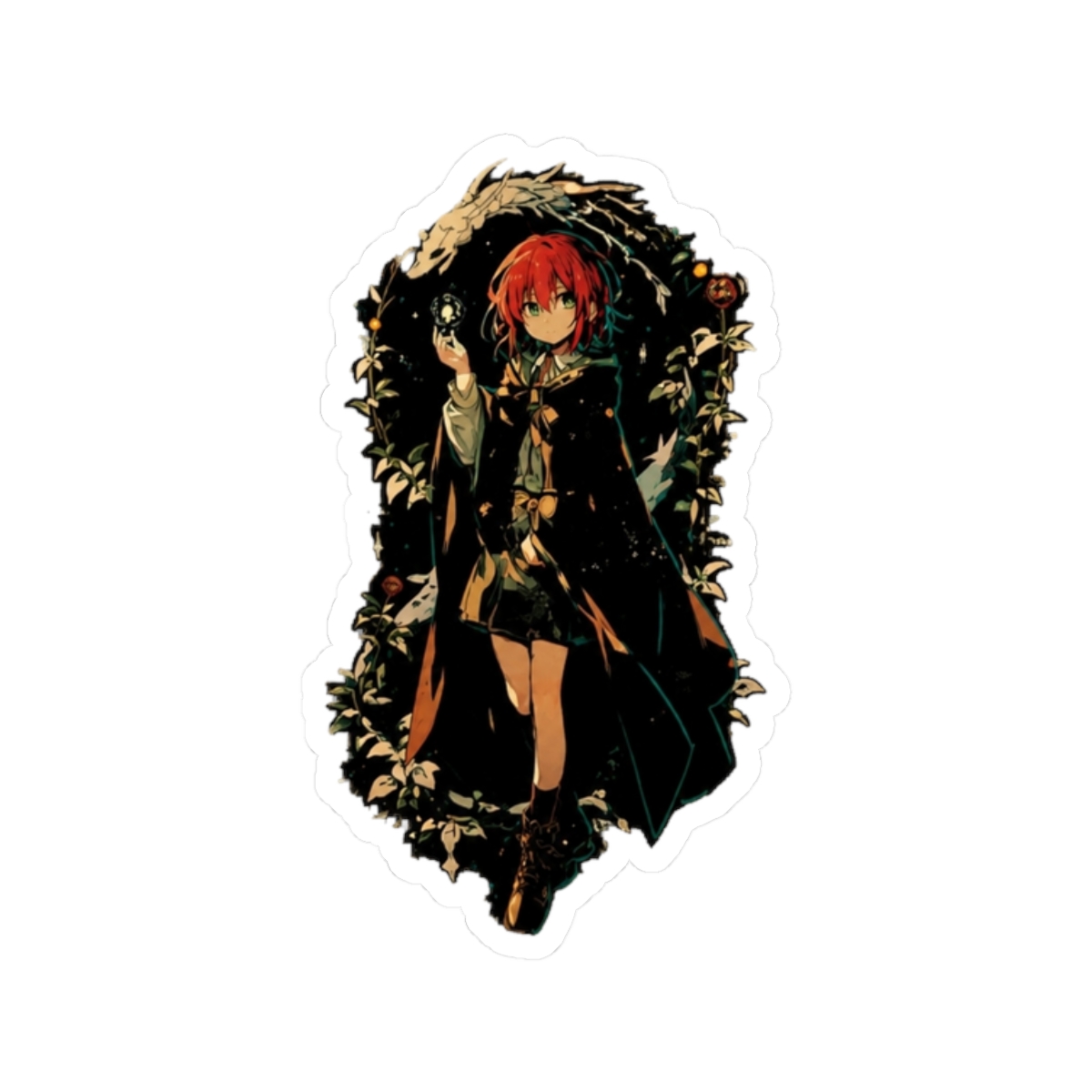 Chise Hatori Ancient Magus Bride Art Sticker | The Ancient Magus' Bride - alternate angle 3, merchandise