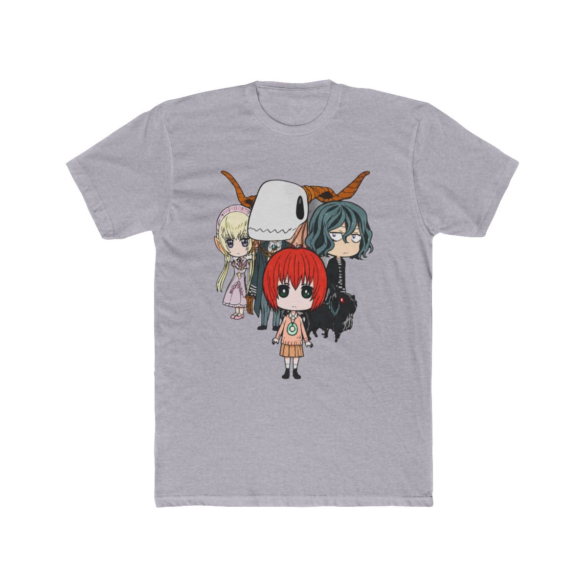 The Ancient Magus' Bride Chibi Characters Girls T Shirt - alternate angle 4, merchandise