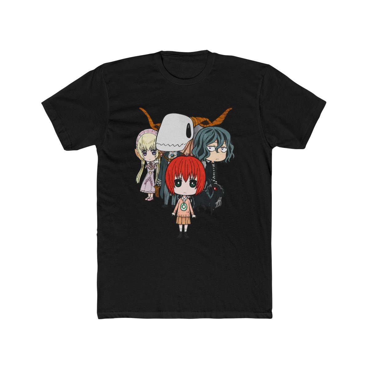 The Ancient Magus' Bride Chibi Characters Girls T Shirt - alternate angle 3, merchandise