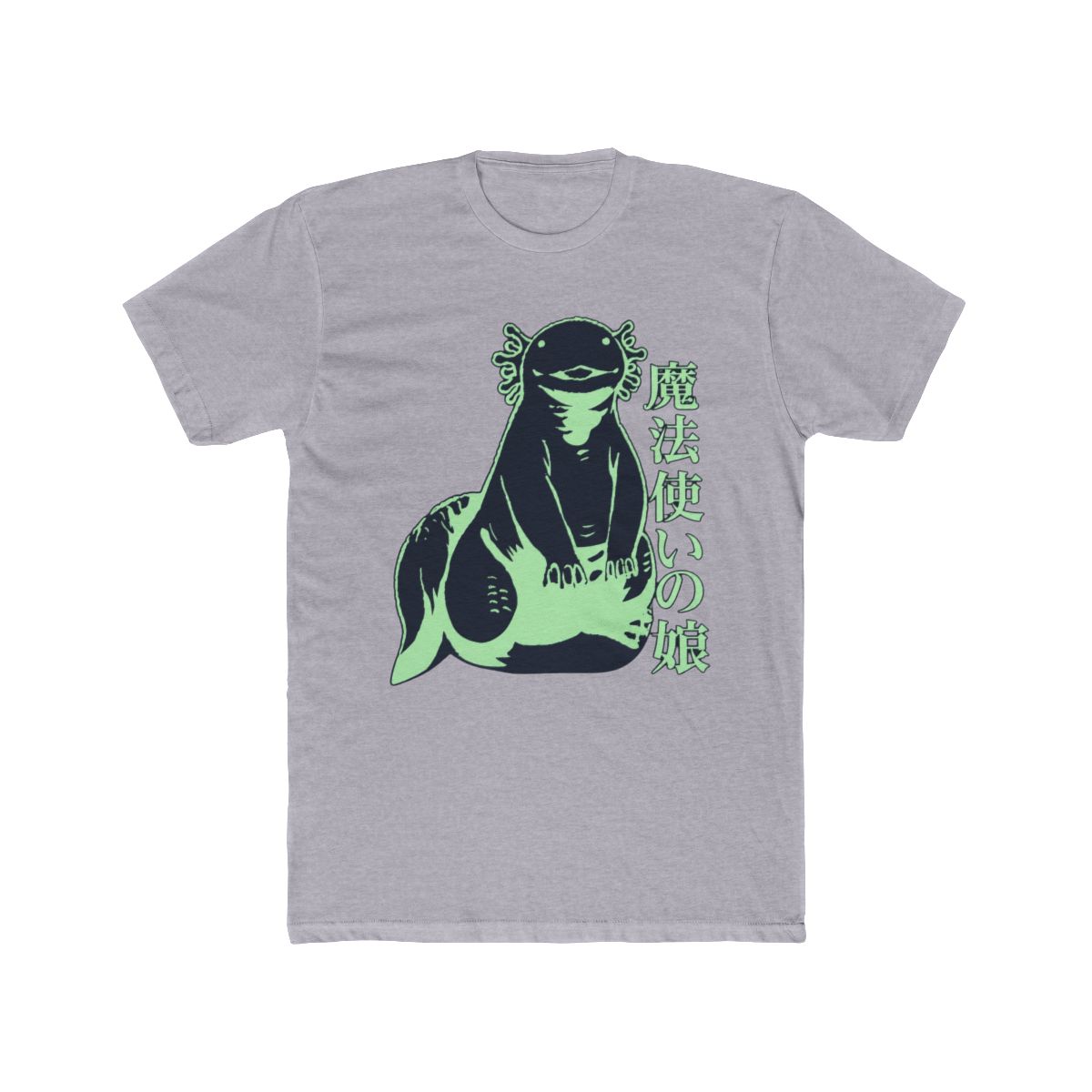 The Ancient Magus Bride Axolotl Salamander T Shirt Shirt Size XL Navy Blue | The Ancient Magus' Bride - alternate angle 5, merchandise
