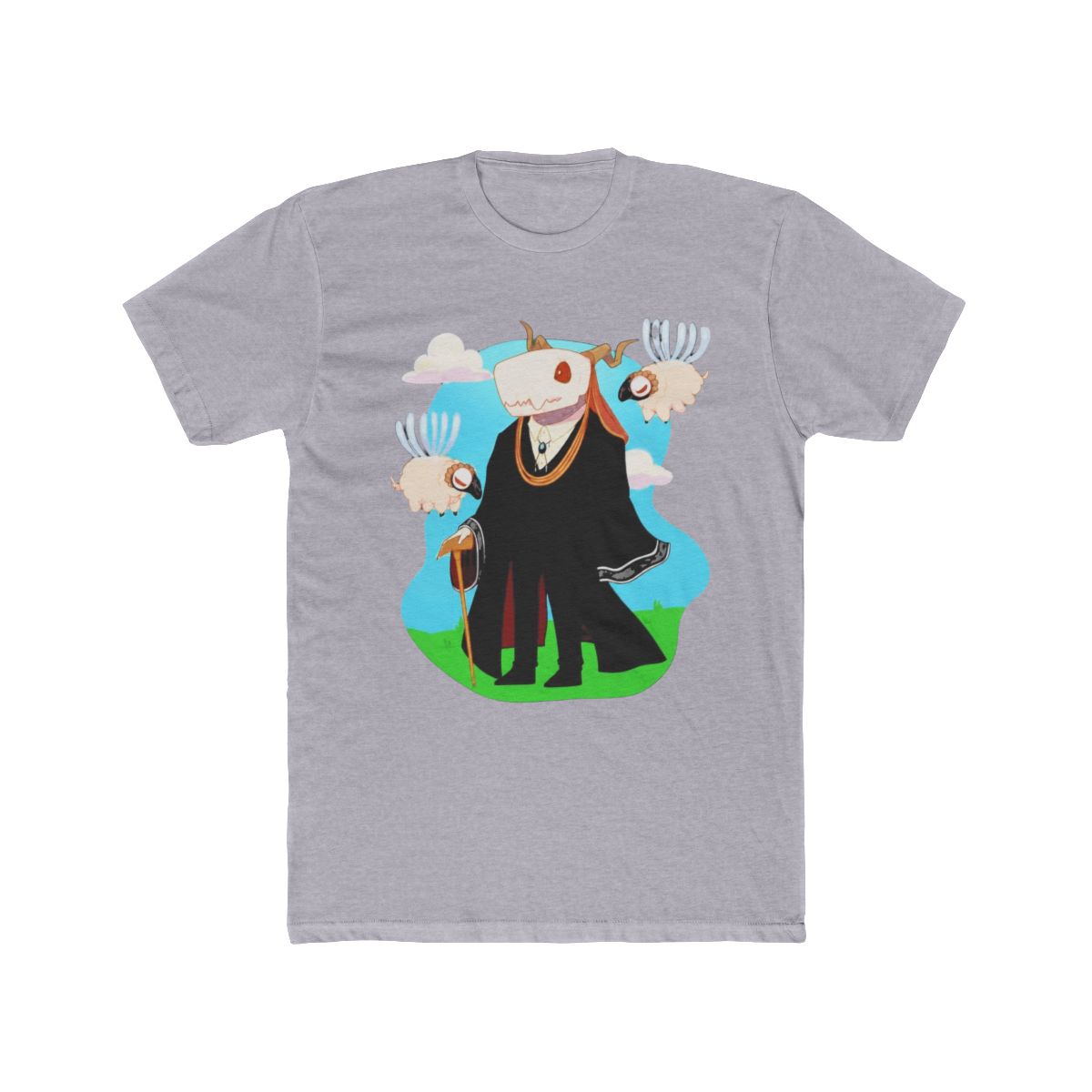 Official chibi Elias Ainsworth The Ancient Magus' Bride Anime Art T Shirt - 2020 Trending Tees - alternate angle 5, merchandise